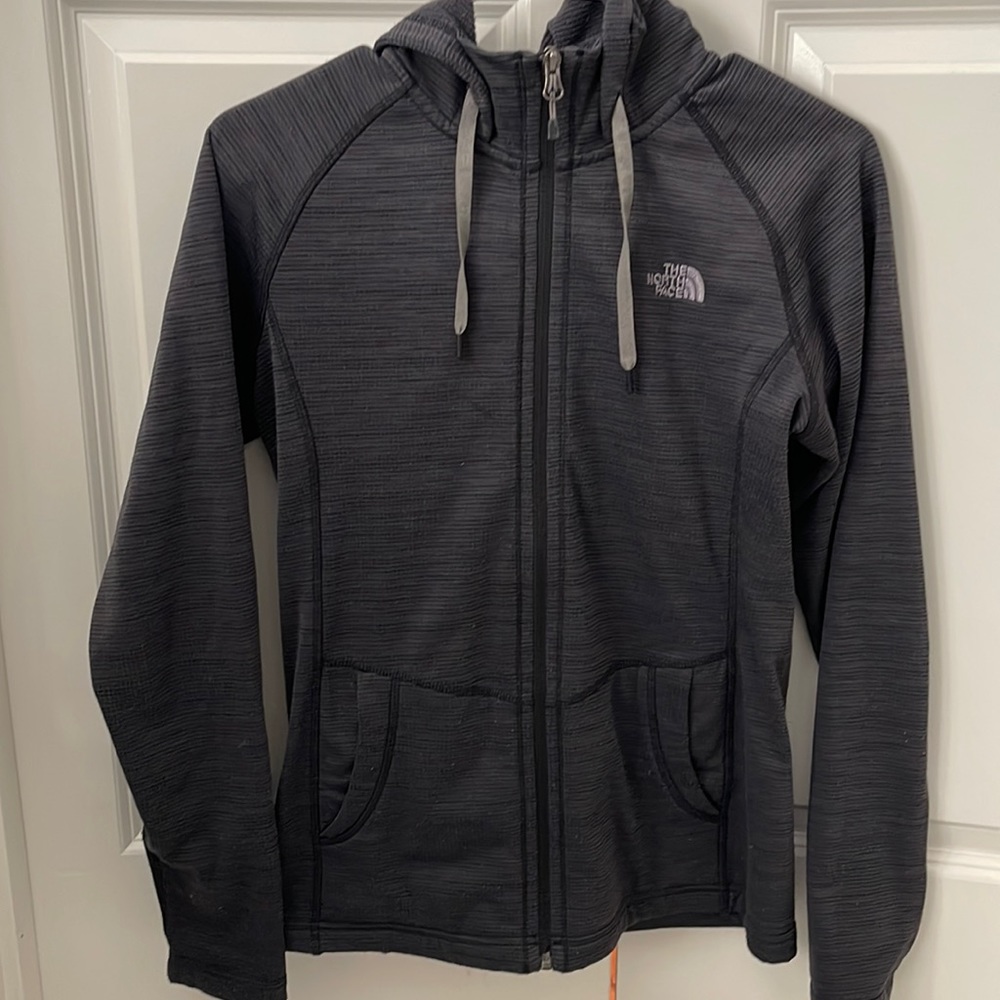 North Face zippered hoodie